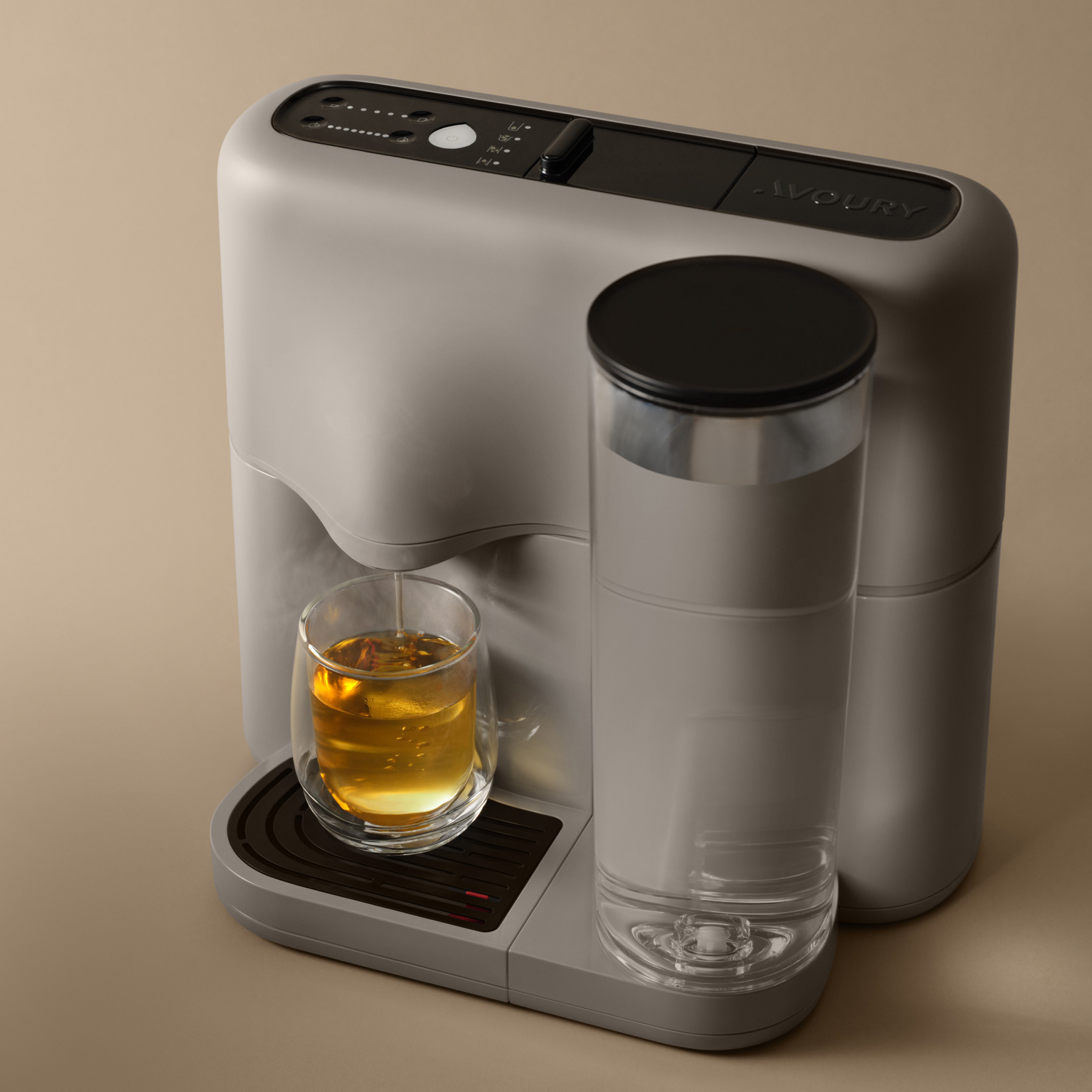 Avoury One Teemaschine Grey/Black