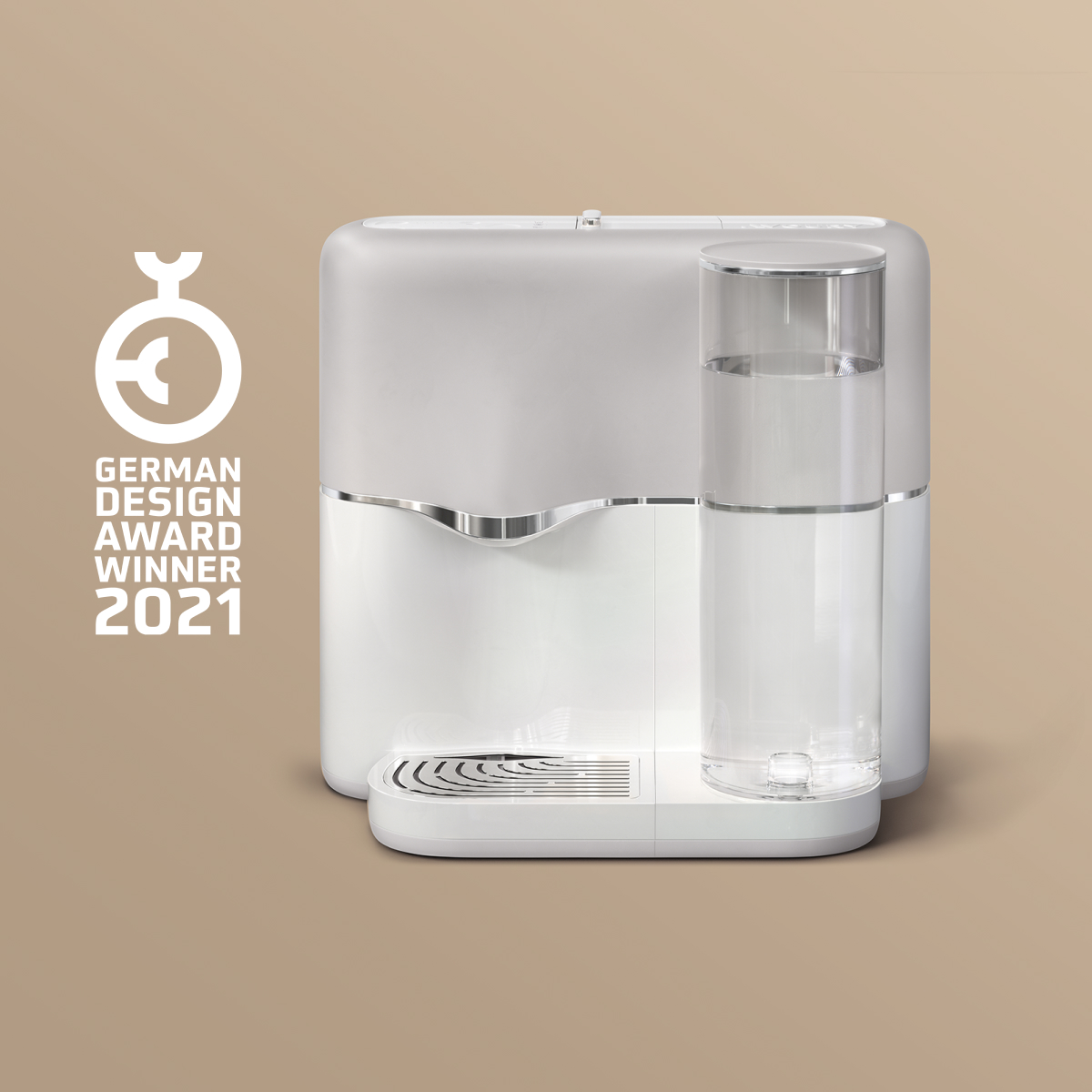 Avoury One Teemaschine Silver/White