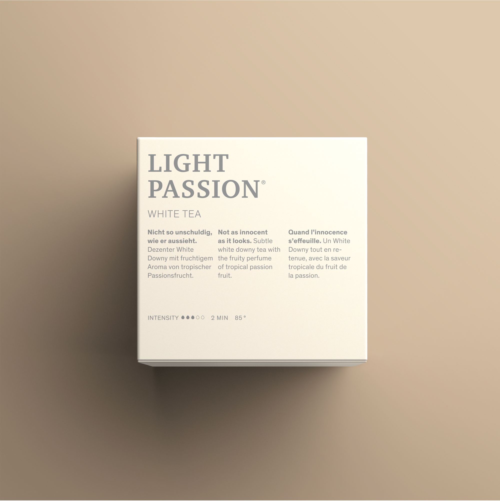Light Passion Teeverpackung R&uuml;ckseite