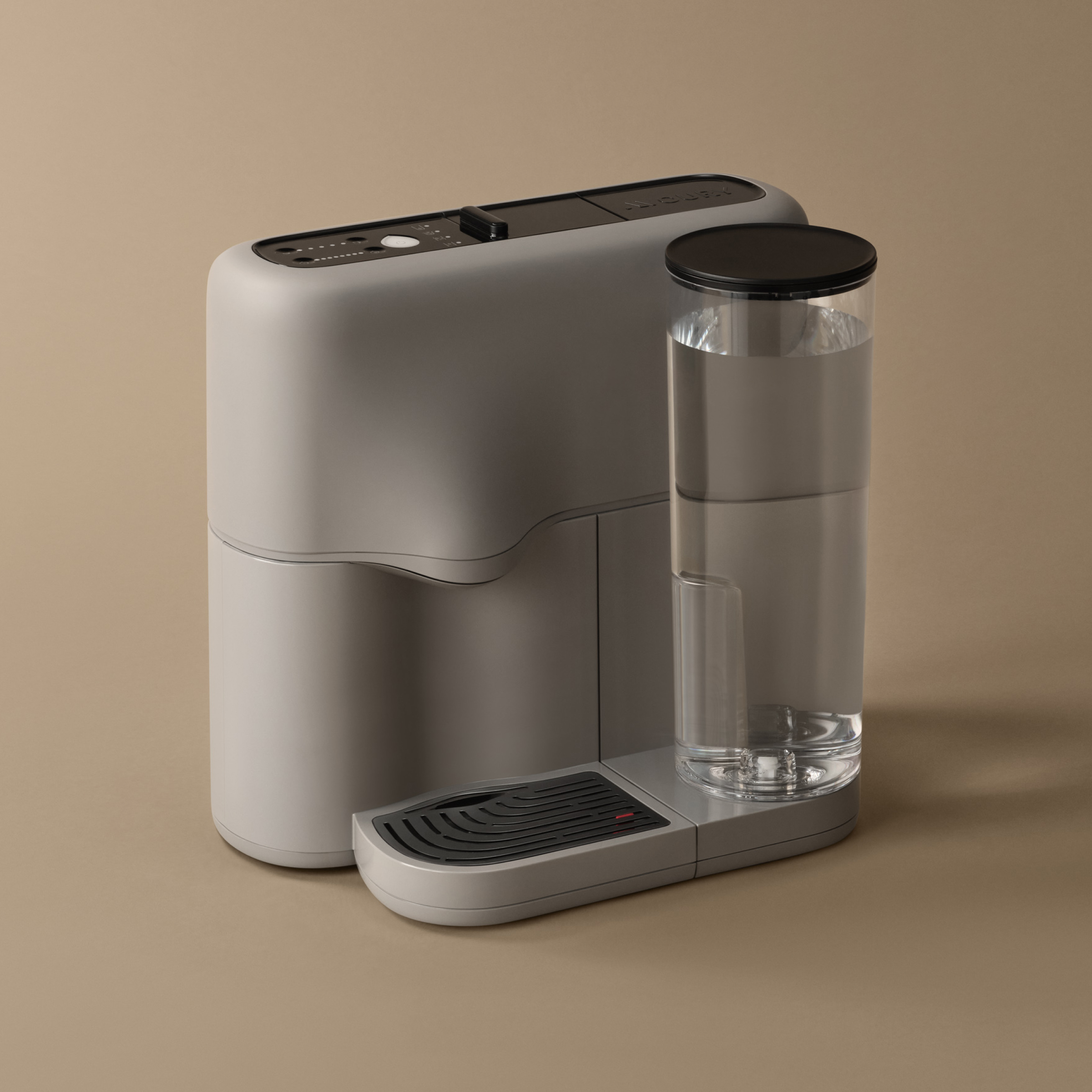 Avoury One Teemaschine Grey Black seitlich