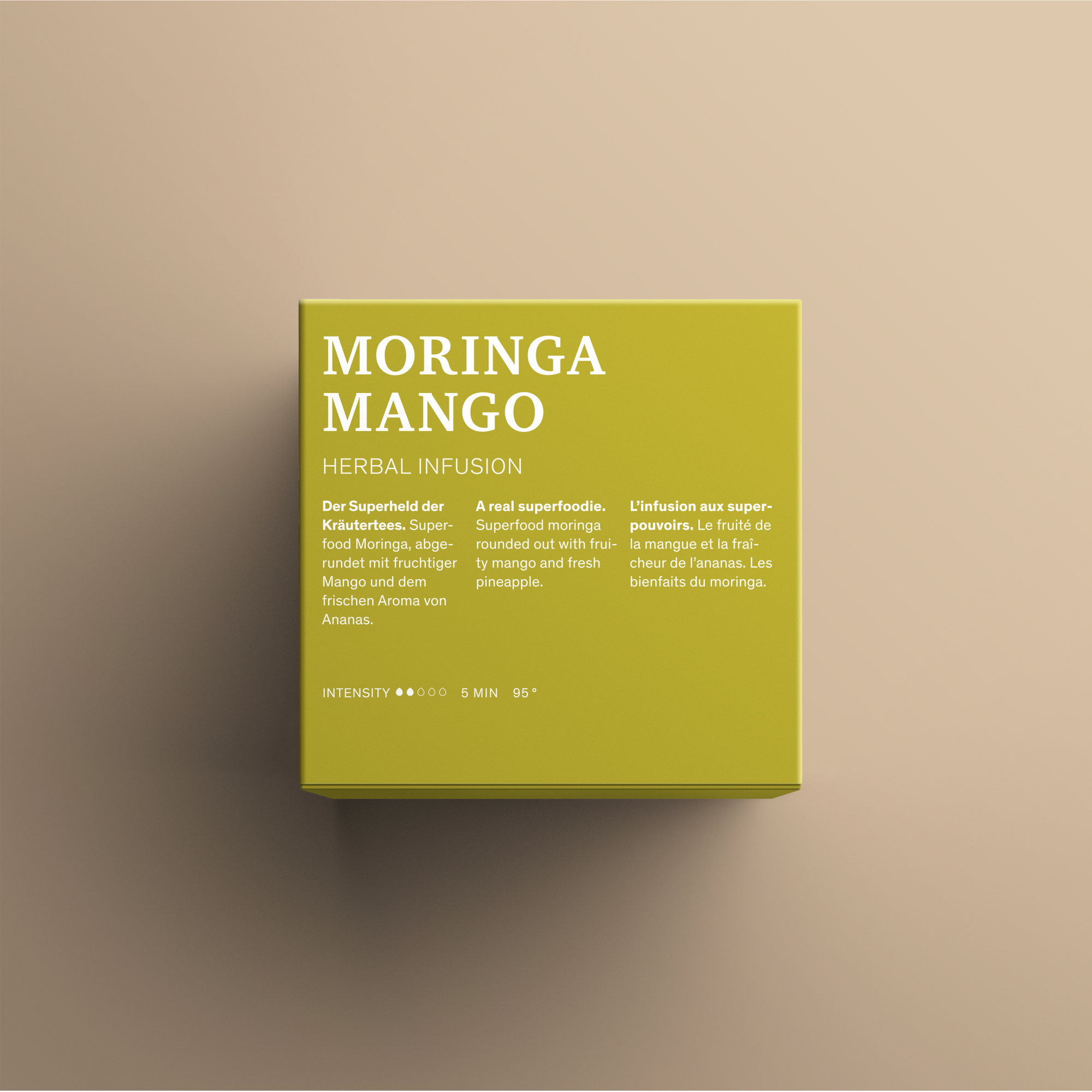 Moringa Mango Teeverpackung R&uuml;ckseite