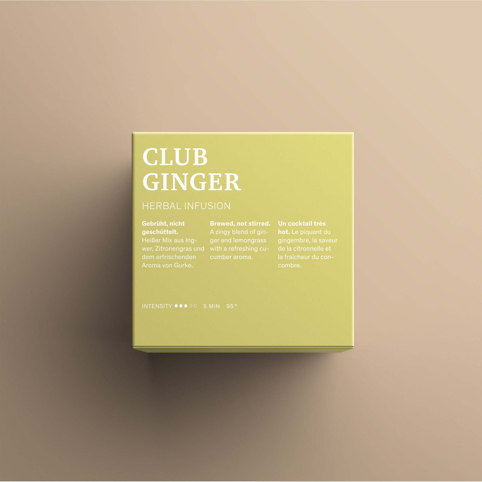 Club Ginger Teeverpackung R&uuml;ckseite