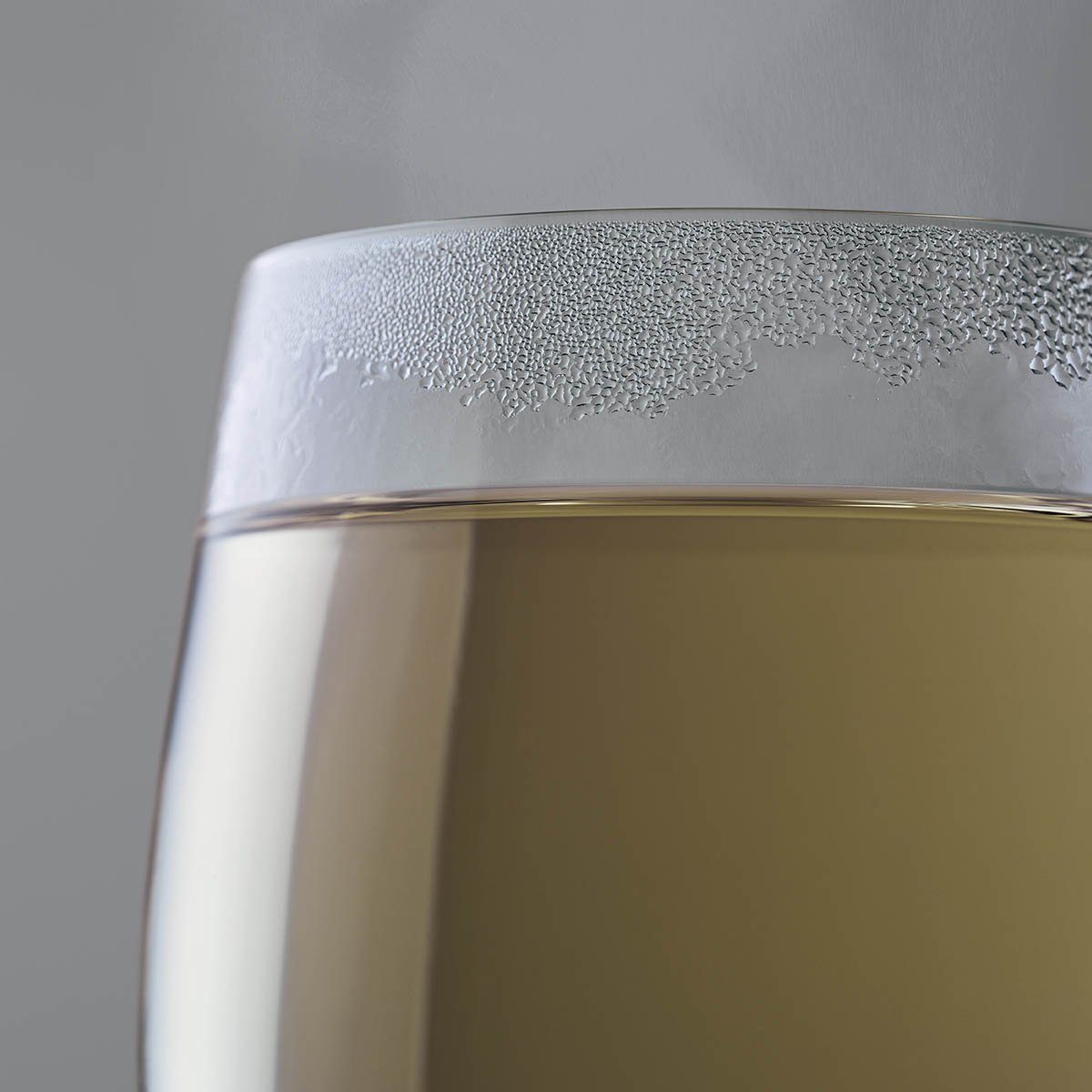 Glas mit aufgebr&uuml;htem Avoury Pearls of Jasmine Gr&uuml;ntee